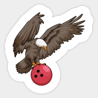 Eagle Bowling Bowling ball Sticker